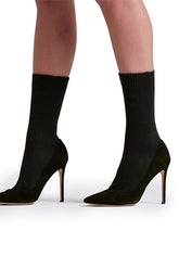 Pina Wool Cashmere Blend Crew Sock